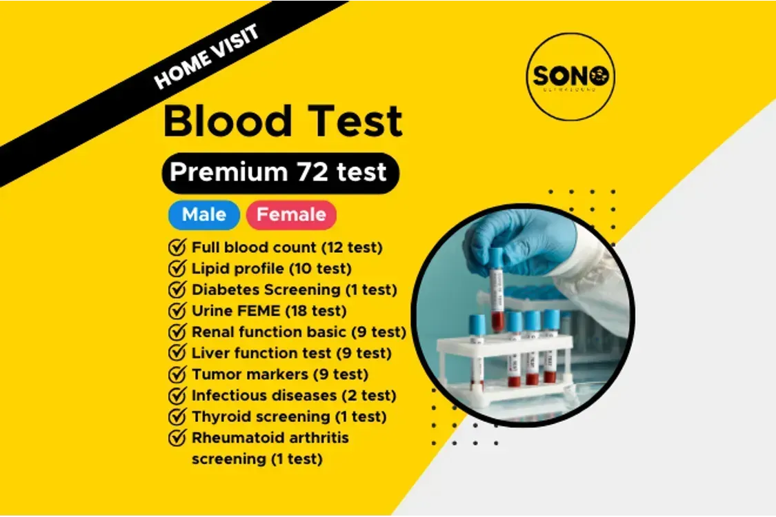Blood Test Premium 72 Test 
